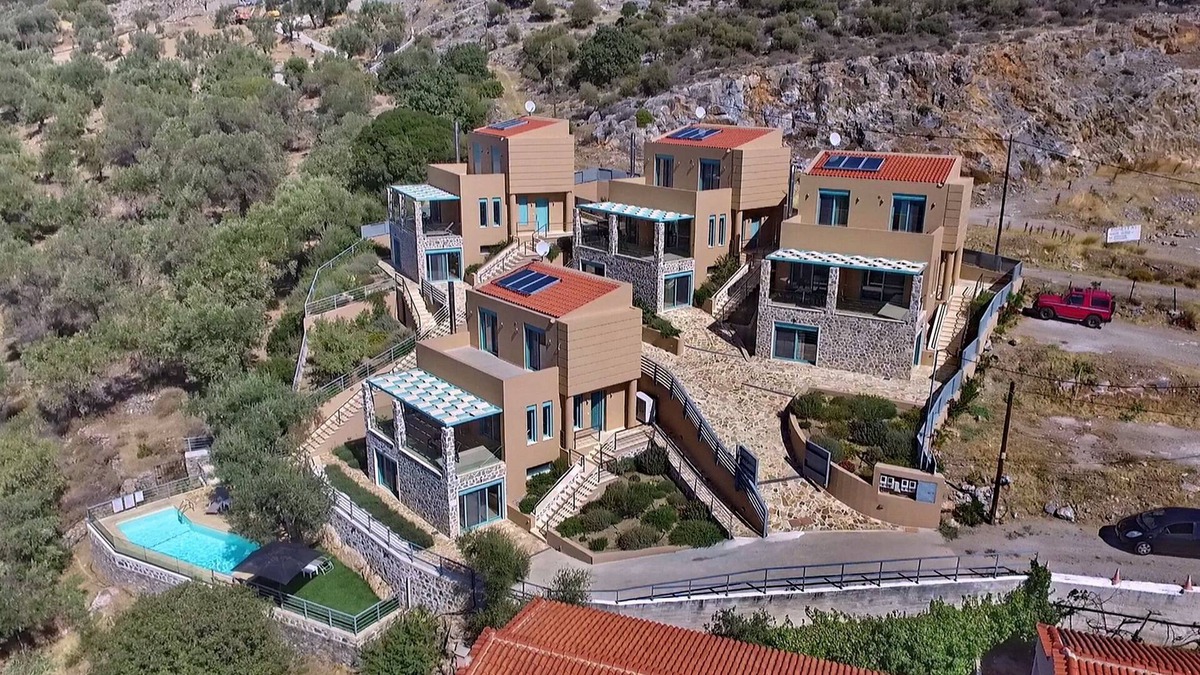 Plomari Villa | Ouzo Villas 2, Accessible 3BR villa at Ag. Isidoros, Plomari, Lesvos