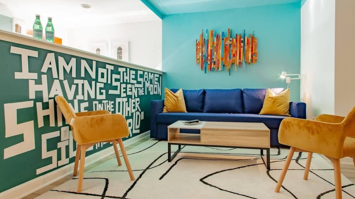 Adams Morgan Apartment | Over the Moon About ☽C ! ✓Adams Morgan ✓METRO subway ✓Rock Creek Park
