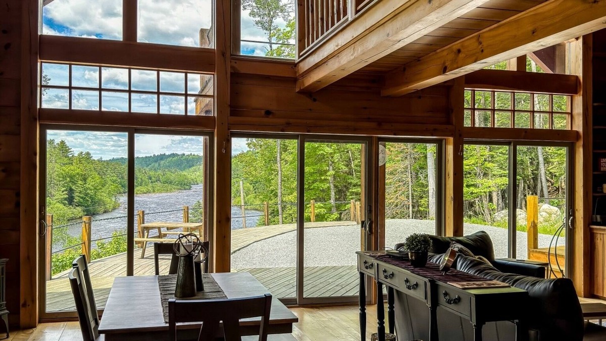 The Forks House | Overlook House w/Panoramic Views - Sleeps 8, Rafting, Hiking, ATV Trails Access