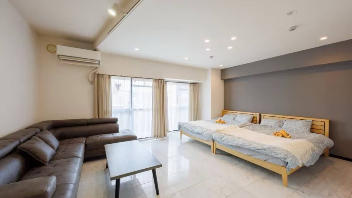 Abeno Apartment | ~Overlooking Tennoji Abeno Harukas ~ Max 7 people ~ Family Type ~ Family Travel