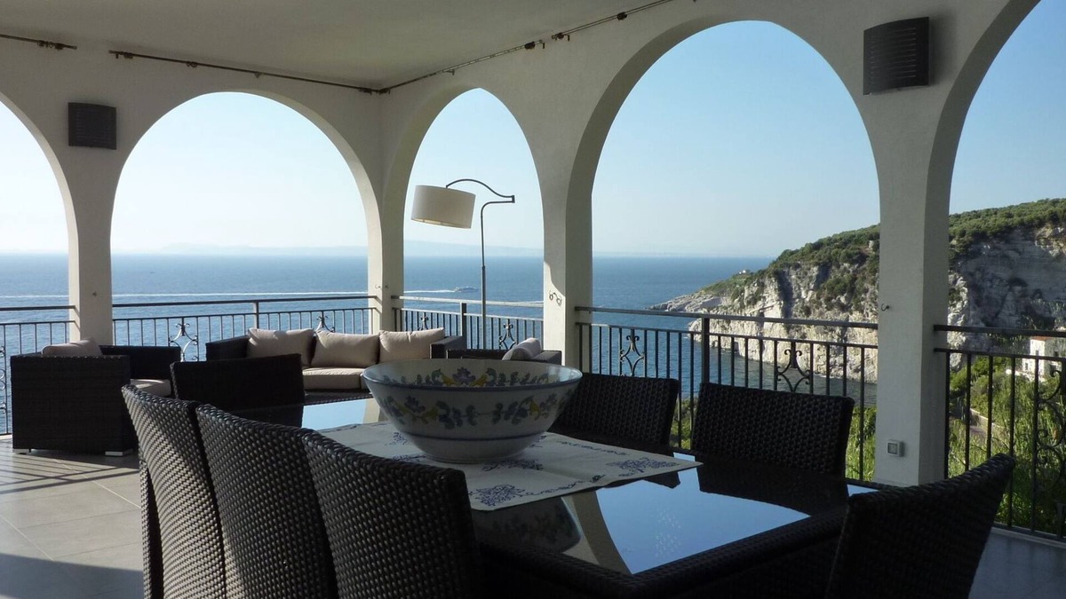 Massa Lubrense Villa | Overview exclusive seaside villa in Sorrento Peninsula