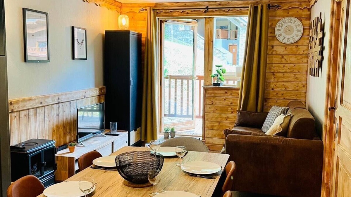Oz Apartment | Oz-alpe D'huez, 5p, 2ch, 2sdb, SKi In/out, Piscine