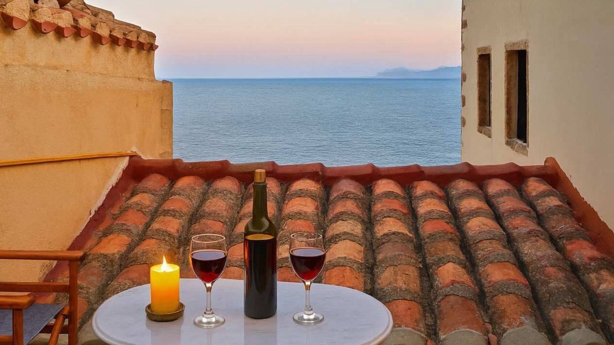 Monemvasia Apartment | Pablito House - Seaview Monemvasia Fortress Nest