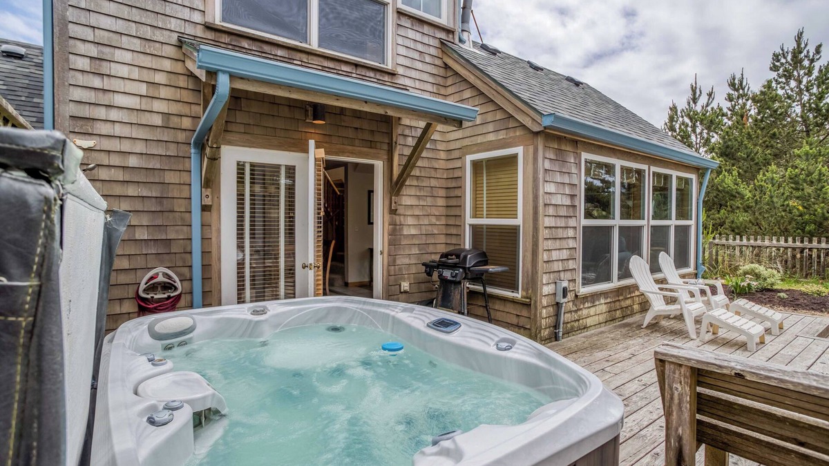 Shorepine Village House | Pacific City Beauty has Large Deck, Hot Tub, Spacious Bedrooms, Near Beach!