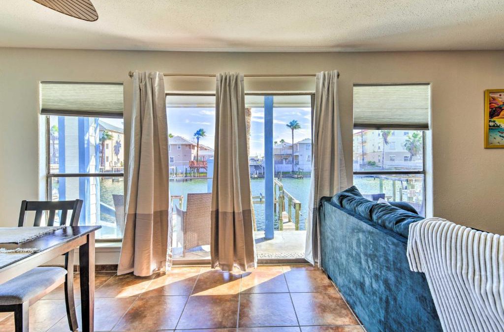 Corpus Christi Apartment | Padre Island Retreat on Canal - 2 Mi to Beach!