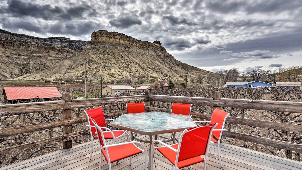 Palisade Cottage | Palisade Cottage on Orchard - Hike, Bike + More!