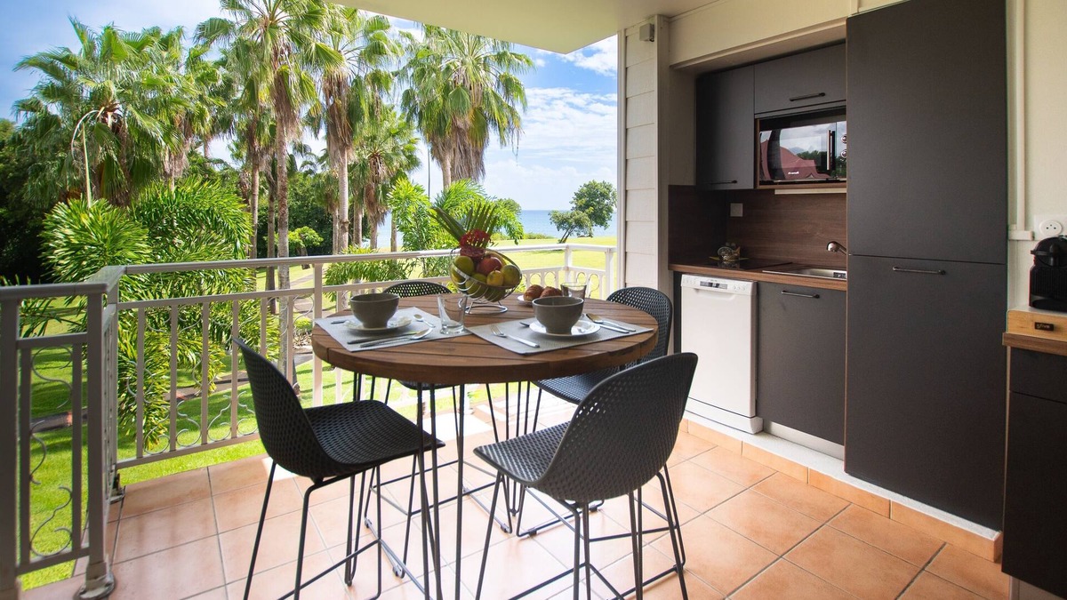 Gros Raisins Apartment | Palmélodie - Avec piscine et jacuzzi partagés