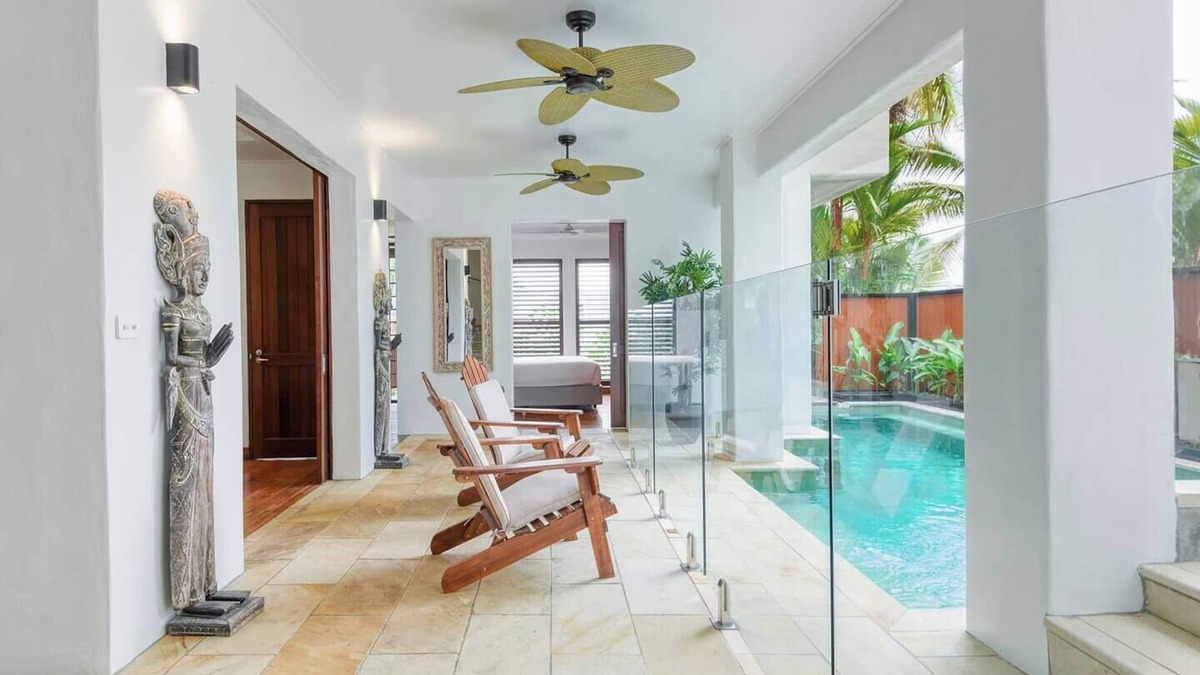 Port Douglas Villa | Palm Bliss Villa A Central Balinese Pool Oasis