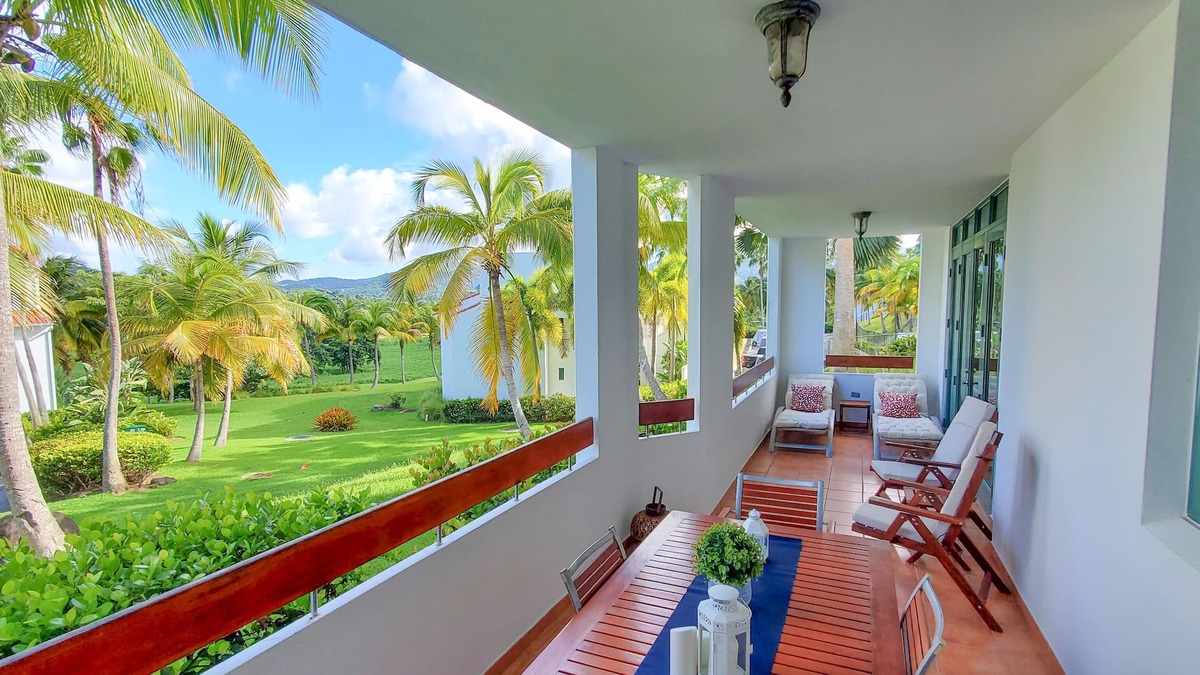 Mameyes II Villa | Palm Garden Resort Villa @ Rio Mar Golf & Spa Resort - Golf Cart Optional