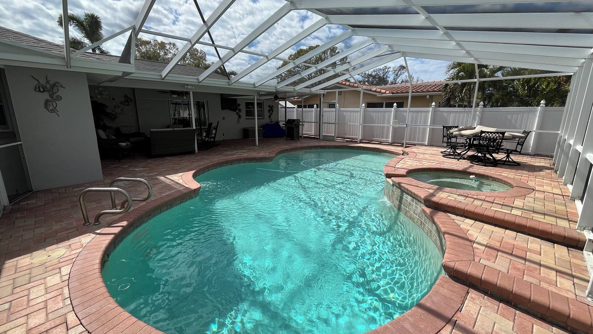 Seminole House | Palm & Pool Retreat near beautiful Florida Gulf Beaches