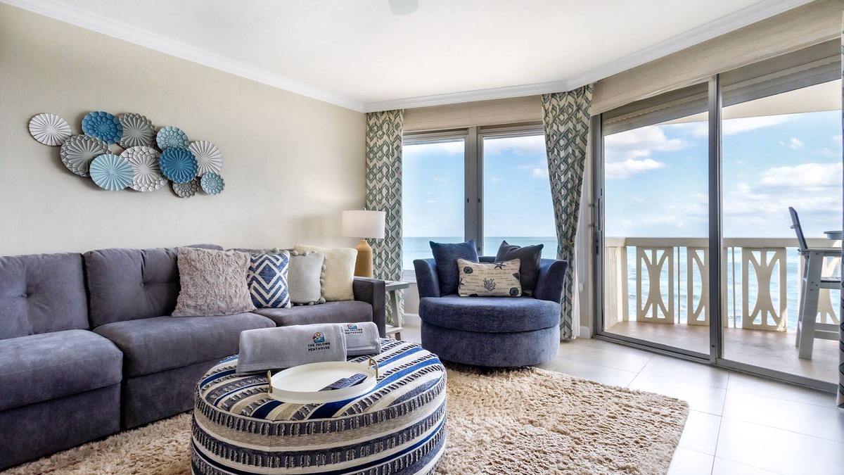 Ormond-by-the-Sea Condo | Paloma Penthouse: Oceanfront Breeze and Elevated Ease