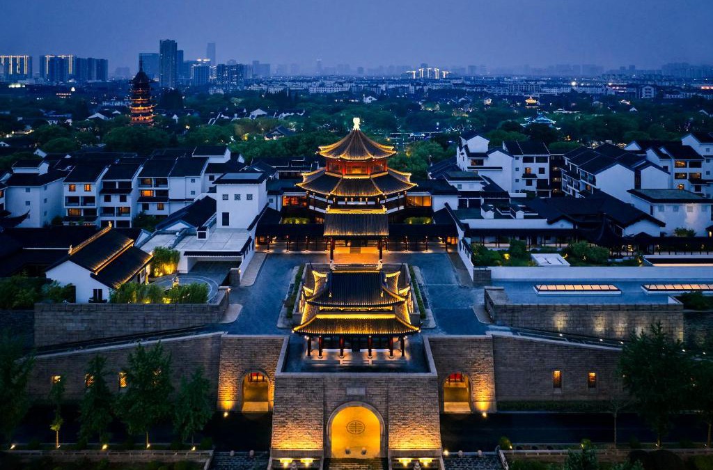 Suzhou Old Town Hotel | Pan Pacific Suzhou -Including unlimited access to the 4A-level Panmen Scenic Area
