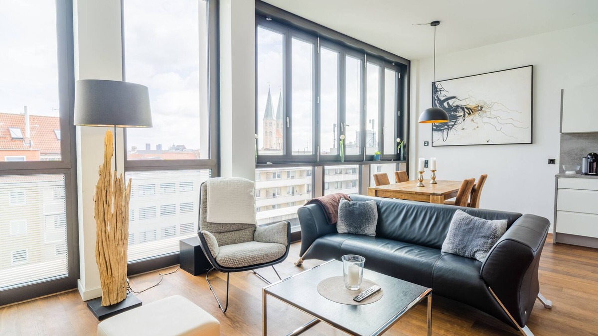 Braunschweig City Center Apartment | Panorama Bliss - Luxus Apartment in Braunschweig's Altstadt