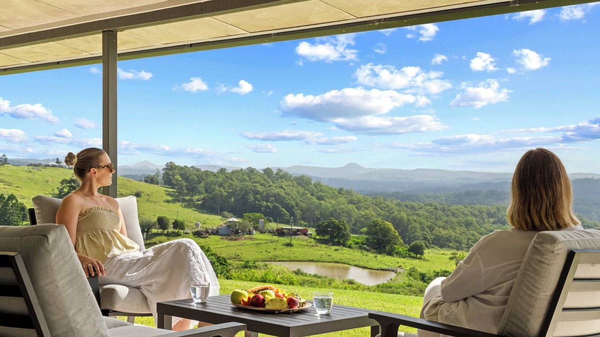 Bald Knob House | Panorama Farm - 1BD Sunrise Pavilion