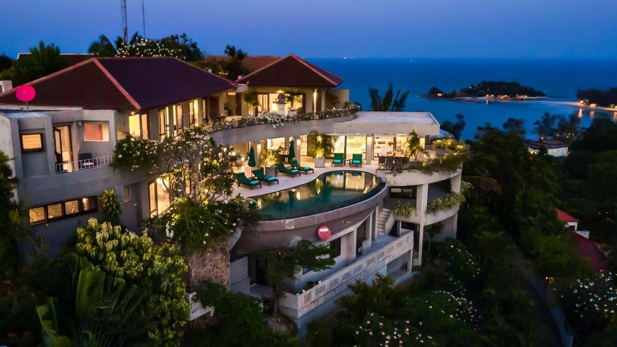 Choeng Mon Villa | Panorama Summit Villa - 3 Bedroom Stuning Seaview