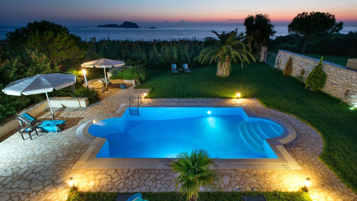 Arillas Villa | Panorama Villas, 3 Bedroom Sea View Villas with Private Pool