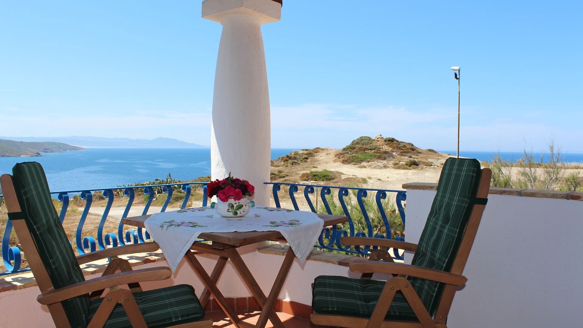 Torre dei Corsari Apartment | Panoramic apartment in villa; Arbus