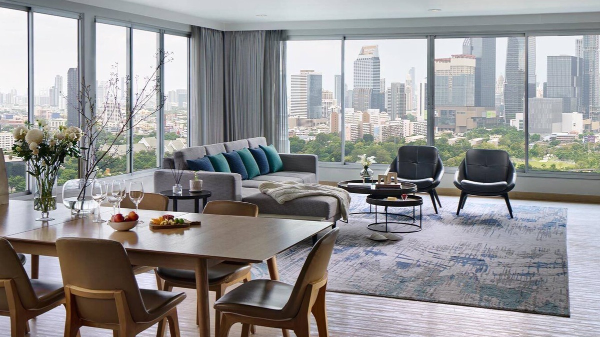 Bangkok Central Business District Condo | Panoramic Highfloor penthouse - Monthly