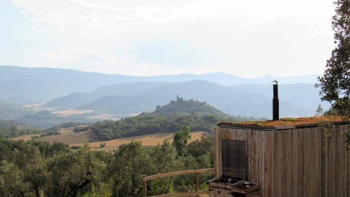 Tremp RV Rental | Panoramic Module, with views of the Congost de Mont-Rebei