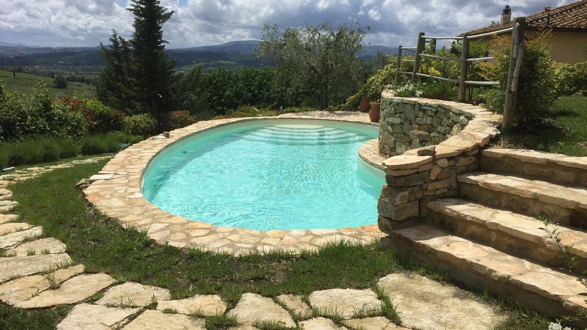 Castelfiorentino Villa | PANORAMIC PRIVATE VILLA GELLO with landscaped pool