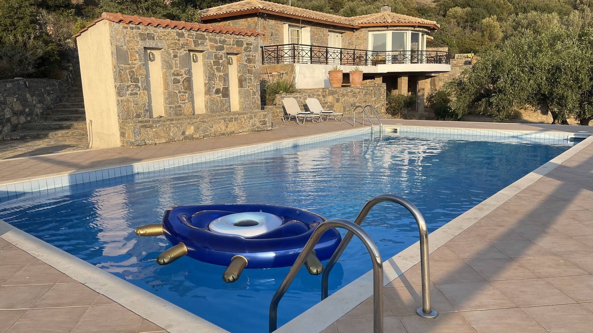 Agios Nikolaos Villa | Panoramic Sea View Villa with POOL minutes to the beaches AMA 00002376873