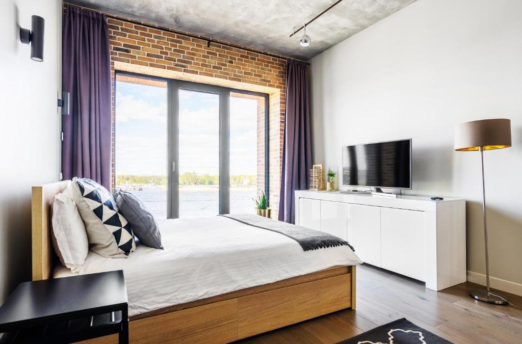 Dekabristov Island Apartment | Panoramic sea view Loft Apartment on Vasilievsky island