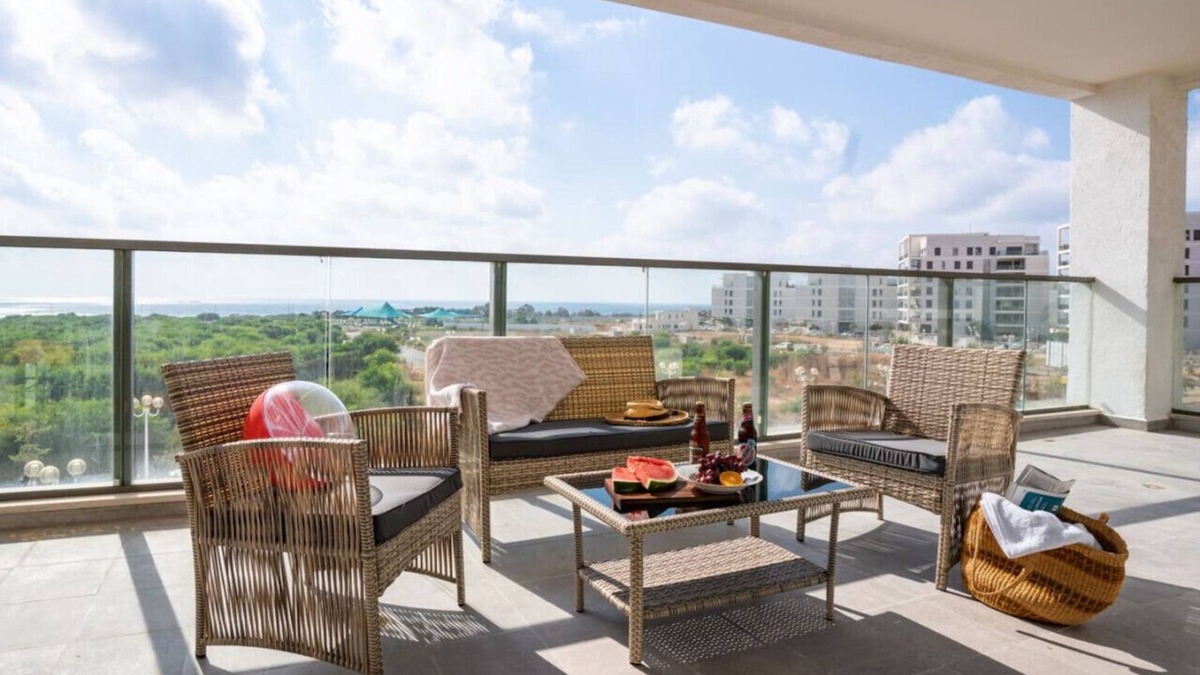 Nahariya Apartment | Panoramic Sea Views Coastal Escape by Sea N' Rent