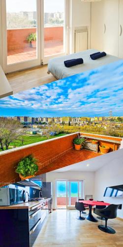 Quartiere XXI Pietralata Apartment | Panoramic Sunset Terrace Attic