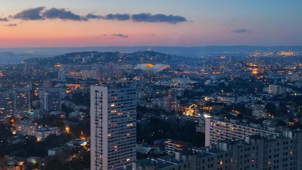 La Panouse Apartment | Panoramic view of Marseille for two