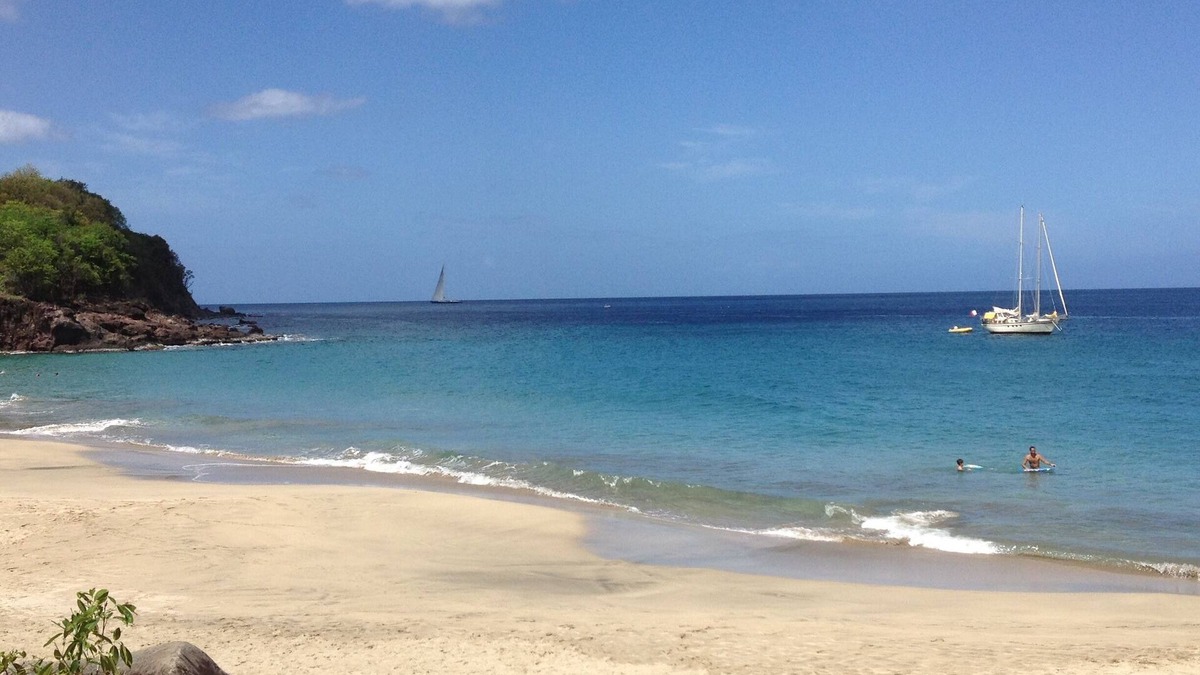 Deshaies Cottage | Panoramic view of the Caribbean Sea, 5 mins walk from Leroux beach