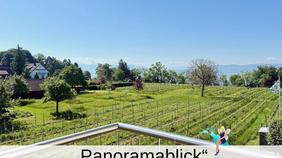 Nonnenhorn Apartment | Panoramic view vacation apartment - a cozy retreat with a view