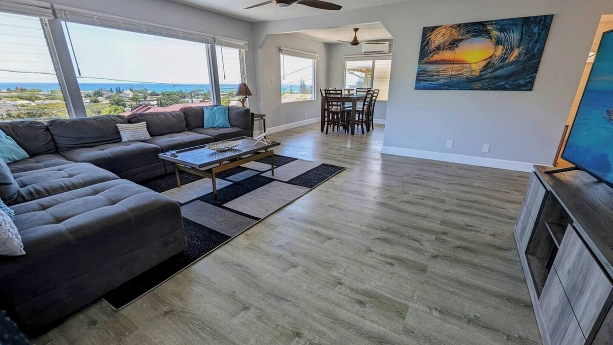Waianae House | Panoramic ViewHouse Only 2-Min Drive To Beach!