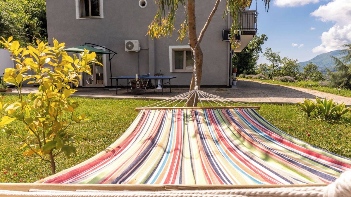 Ogliastro Cilento Villa | Panoramic villa surrounded by greenery, 4 rooms: private bathroom, air conditioning and TV.