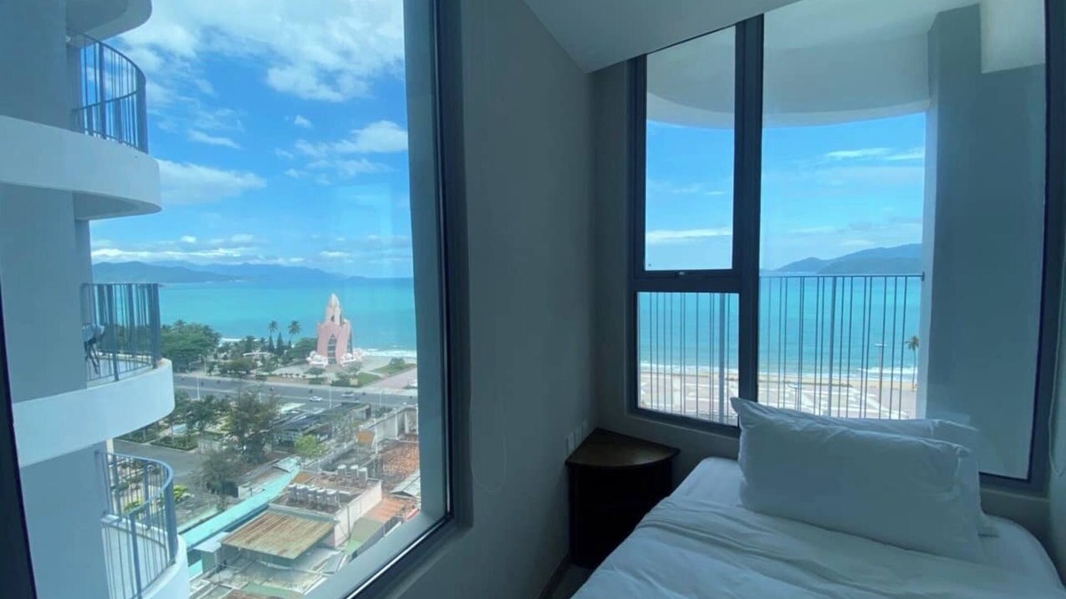 Tran Phu Beach Condo | panoroma 1 bedroom+ Family Ocean View Room