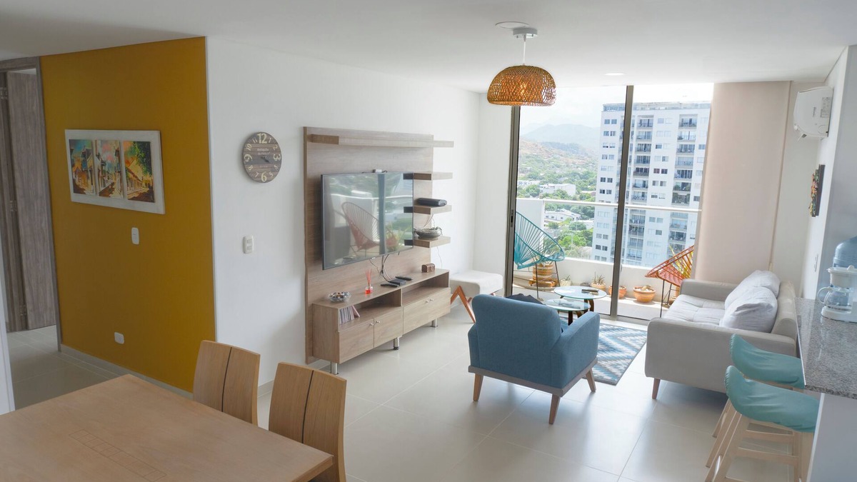 Comuna 4 Apartment | Paraíso en Santa Marta, Apartamento con Vistas Panorámicas