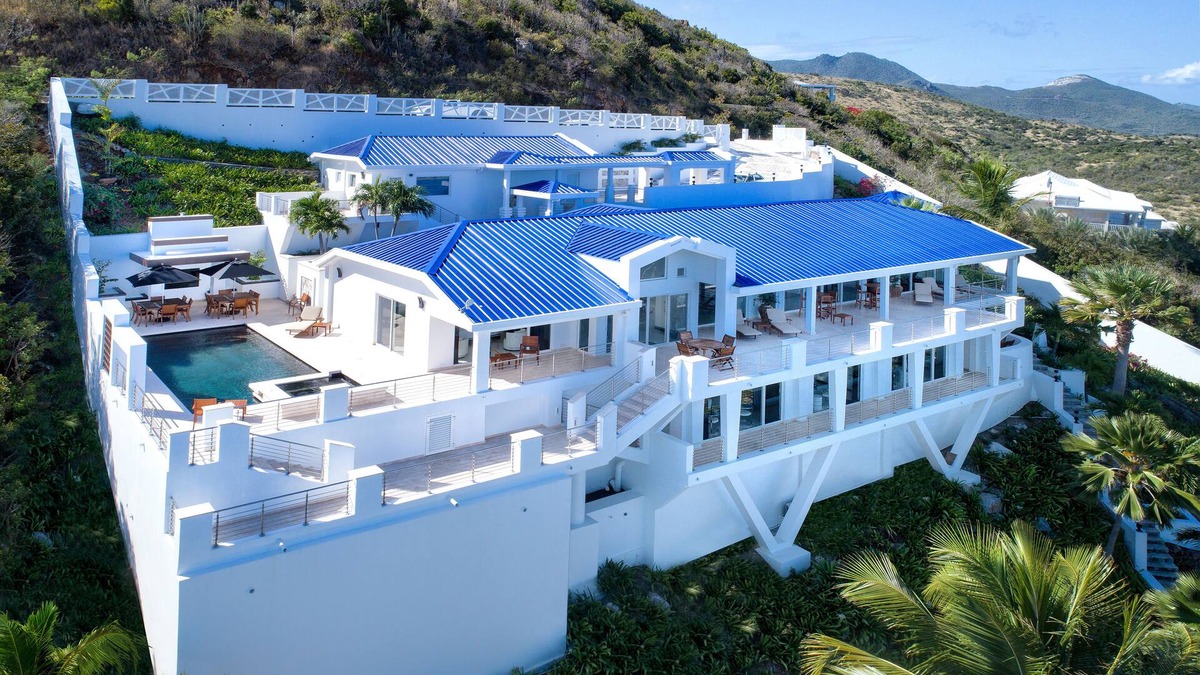 Oyster Pond Villa | Paradiso Beautiful 6 Bedroom Villa St. Maarten, Island Properties