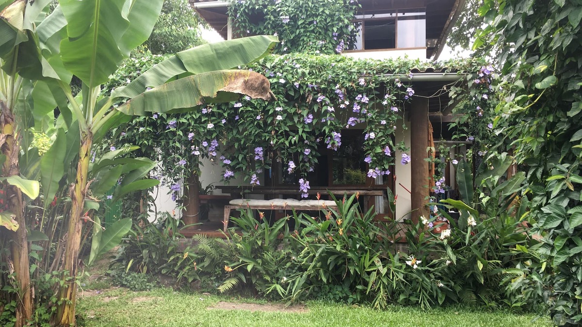 Cabore House | Paraty Ecological Houses with Air, Large Garden, Wifi, near Historic Center