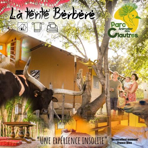 Bord-Saint-Georges Apartment | Parc animalier des Clautres - Maison Roulottes Tente