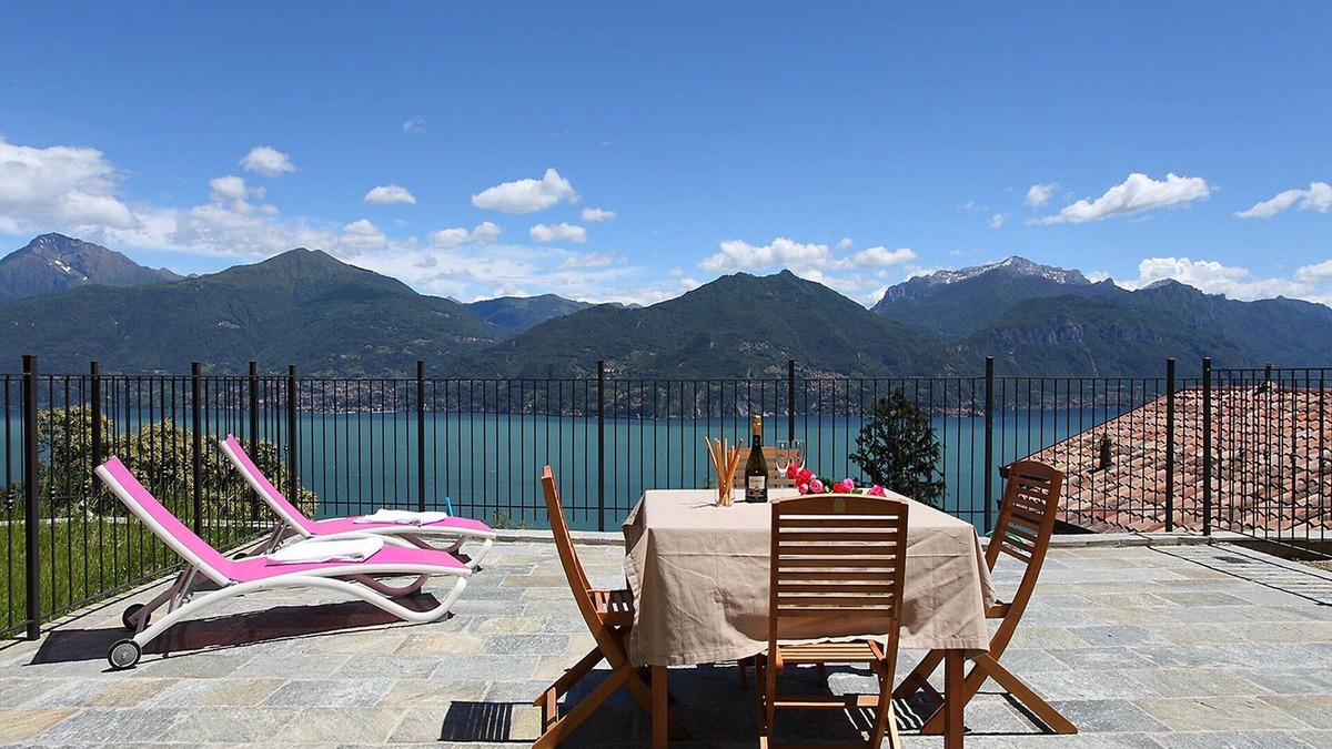 Menaggio Apartment | Parco dei Cervi Terrazzo