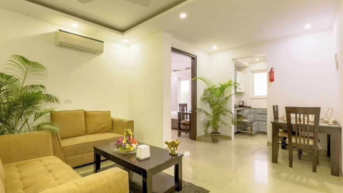 Gurugram Apartment | Parfait Street retreat 2Bhk Paras Fortis Balcony