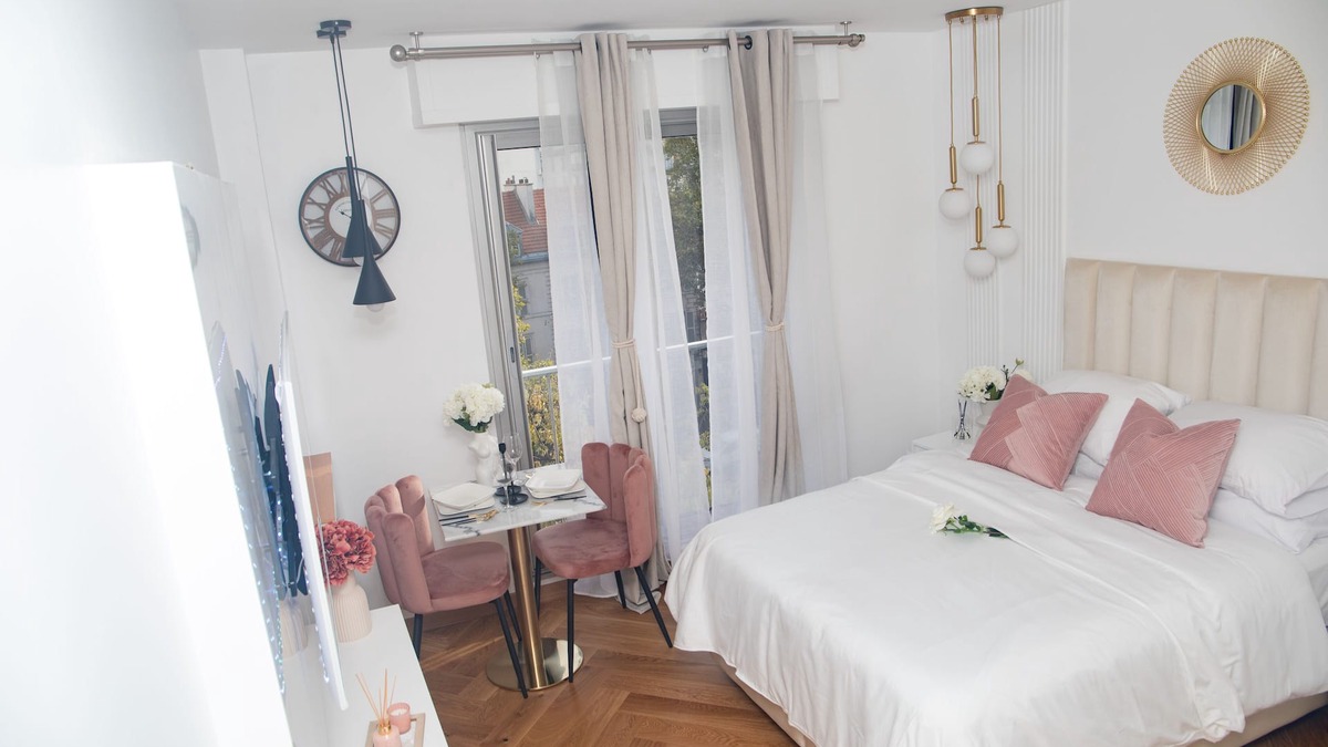 19th Arrondissement Apartment | Paris' Premium Romantic Studio