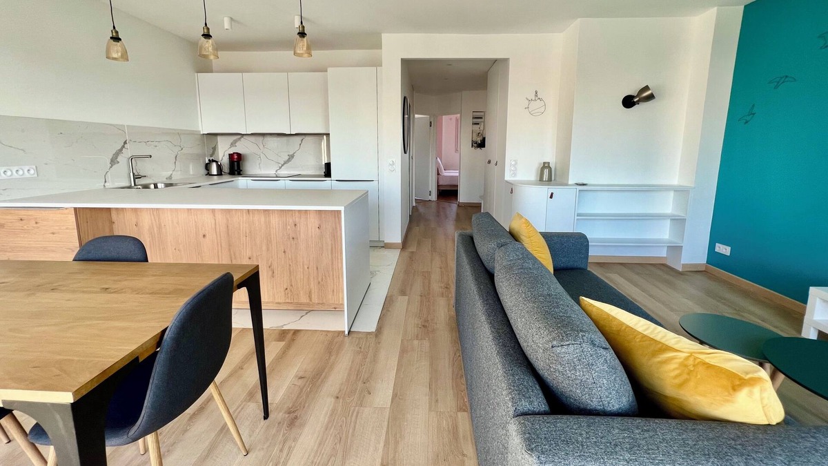 Montrouge Condo | Paris - Vue Tour Eiffel - Appartement Neuf et Moderne - Métro Ligne 4