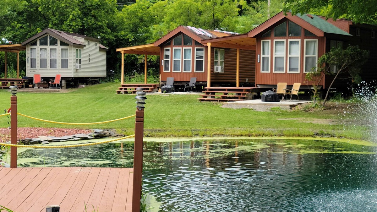 Crown Point House | Park Model Rental in Campground.