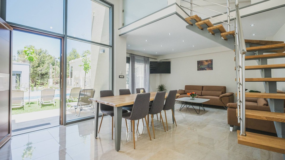 Agii Apostoli Villa | Park-view Lux Pool Villa, steps to the Beach