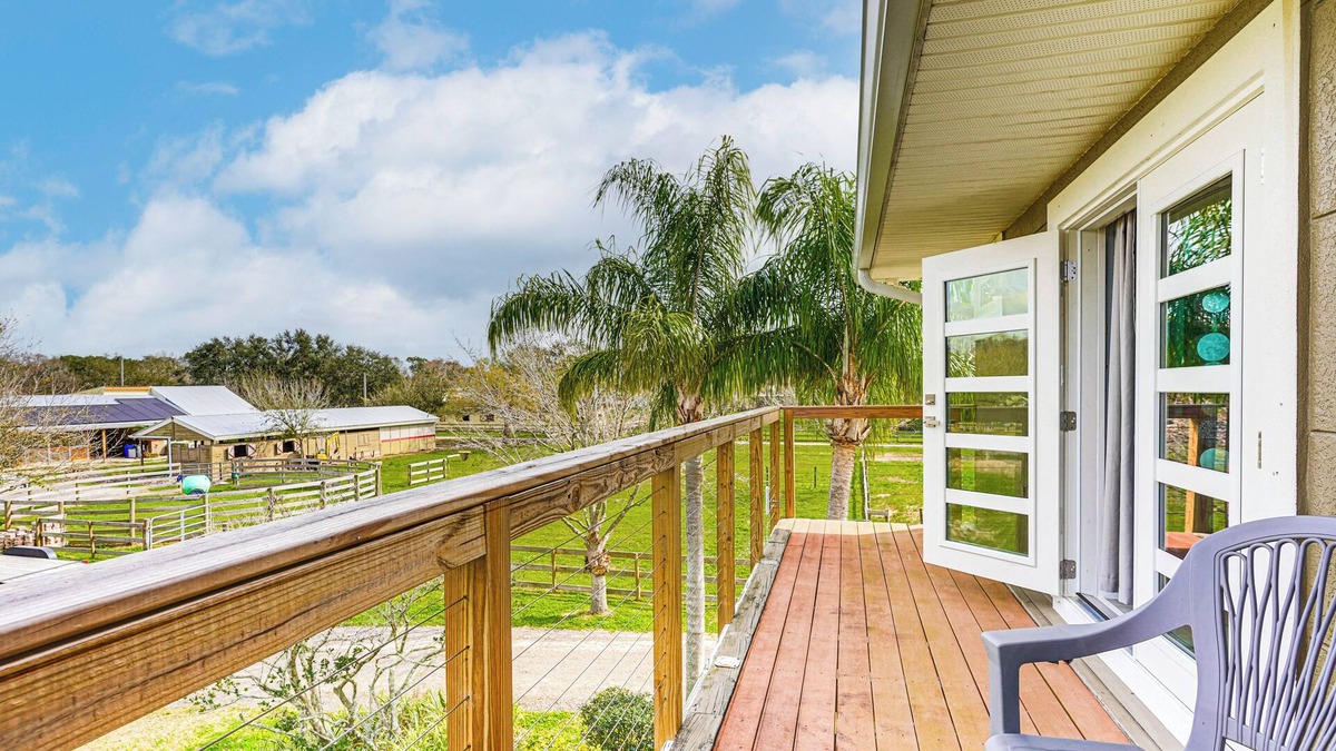 Greater Northdale Apartment | Pasture & Pond Views: Lovely Lutz Apartment