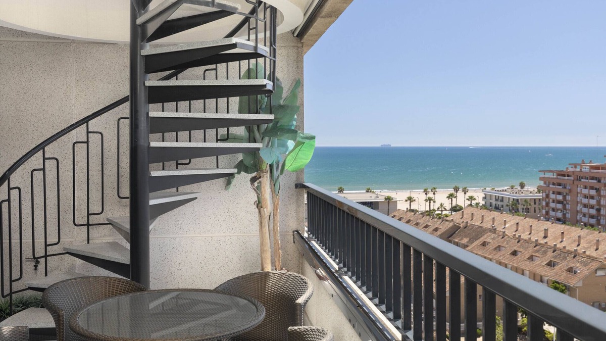 Alboraya Apartment | Patacona Sunrise Duplex II. Air Condition + Parking + Pool+ 4 Pax