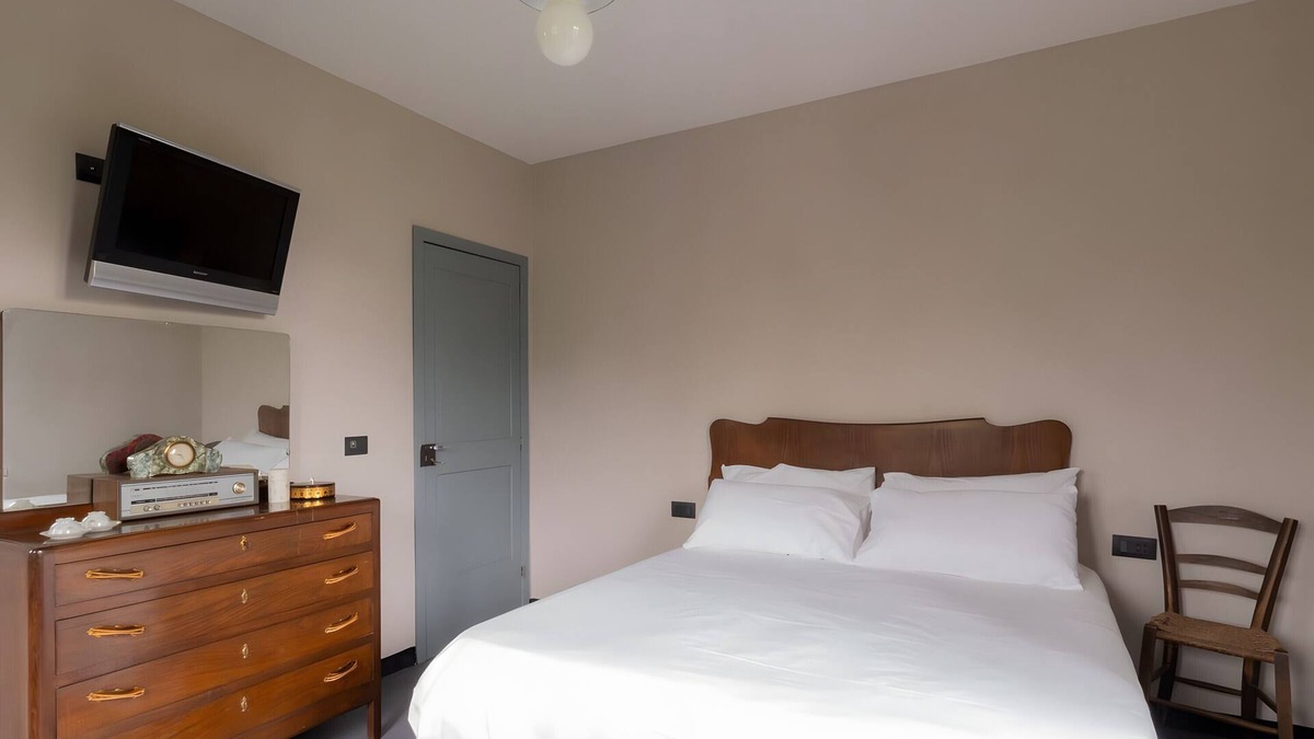 Bormida Apartment | 'Patata Gialla' Room with Mountain View, Wi-Fi and Air Conditioning