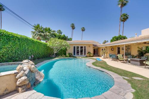Deepwell Estates House | Patio, Pool and Mountain Views Palm Springs Home!