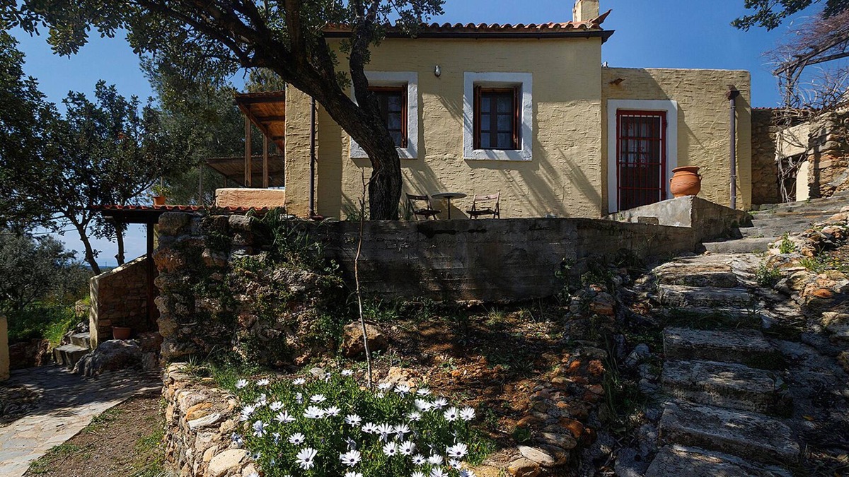 Vigklafia Villa | Peace and tranquility among the trees, with breathtaking views of the sea.