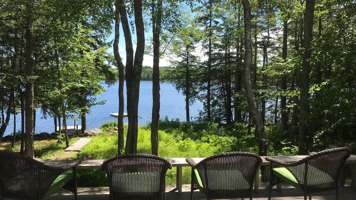 Hope Cottage | Peaceful and private camp on Hobbs Pond Maine